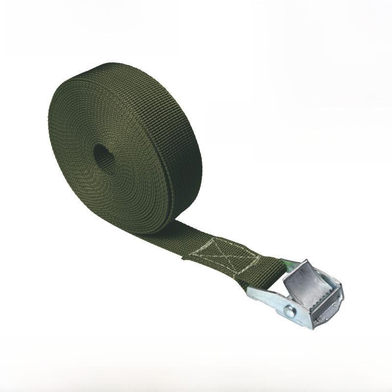 Black Zinc Alloy Buckle Strap for Cargo Luggage with Polypropylene Tightening Wire