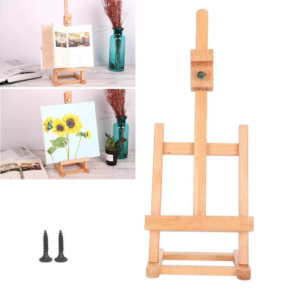Adjustable Display Stand HJ‑6B Tabletop Art Holder Rack Tabletop Easel  Desktop Oil Painting Work