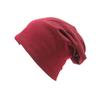 1Pc Cap Oversized Women Ladies Solid Color Mens Skateboard Slouch Beanie Hat Polyester