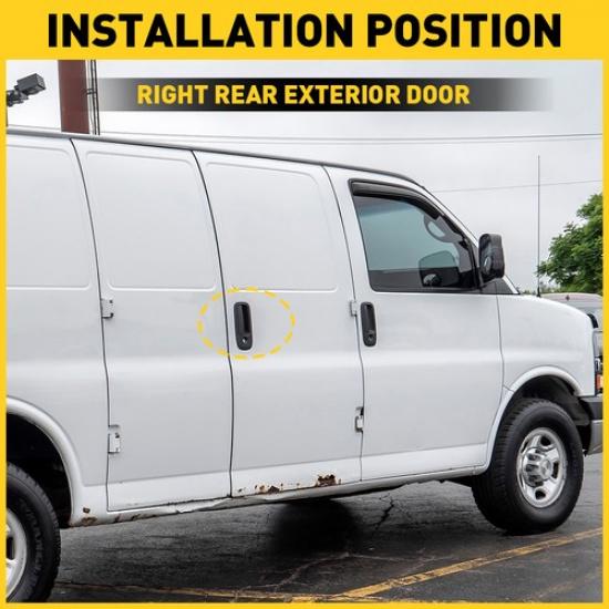Door Handle Outside Sliding Passenger Right RH for 96-09 Express Savana Van EXV