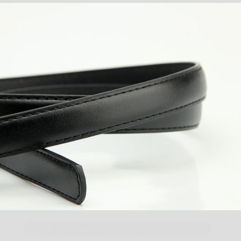 Women's Belt Fashion Pin Buckle Thin Belt Luxury Soft Belt Women with Cargo Pants Jeans PU Leather Belt for Women Daily Necessity