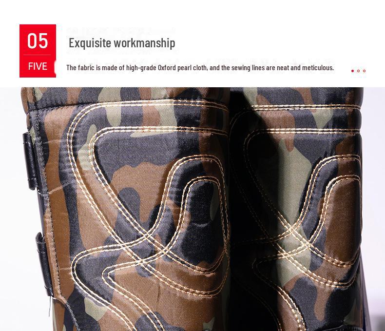 Men's Waterproof Winter Snow Boots: Outdoor Sports with Plus Velvet