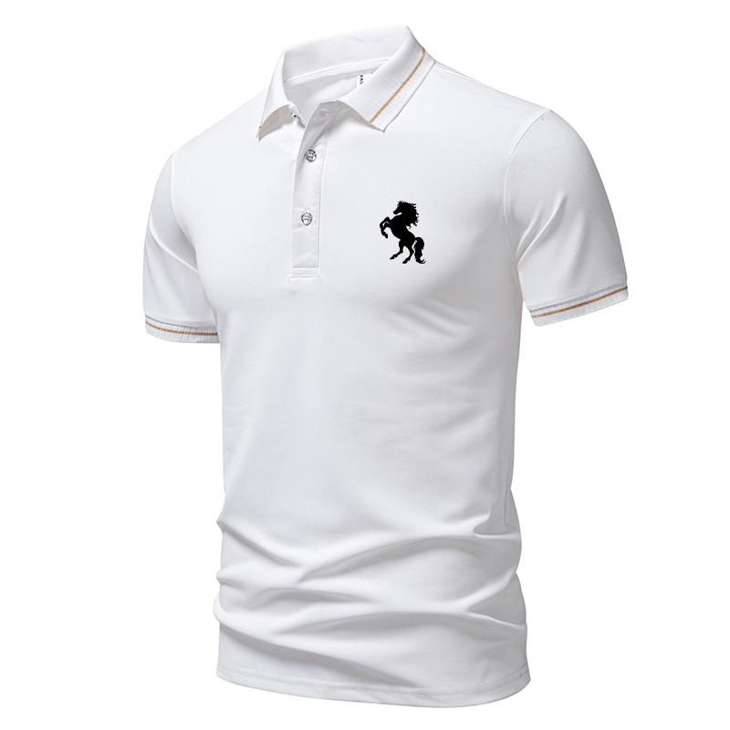 

Мужская дышащая быстросохнущая рубашка поло XL белый