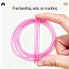Creative Funny Straw Glasses: Cute, Extra-Long Soft Tube for Lazy Person and Kids to Enjoy Drinks in Style