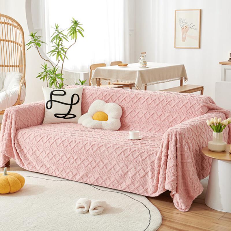 Зимний плюшевый чехол для дивана Guan Zhuo Jia с защитой от царапин
