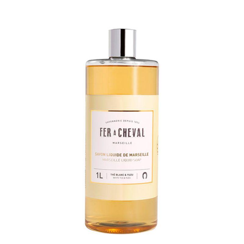 Fer a Cheval Perfumed Liquid Soap White Tea Yuzu 1L Perfumed Liquid Soap White Tea Yuzu 1L