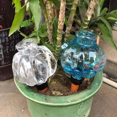 Self Watering Spike Automatic Watering Bulb with Terracotta Spike Lantern Design Self-Watering Globes for Indoor Outdoor Plants