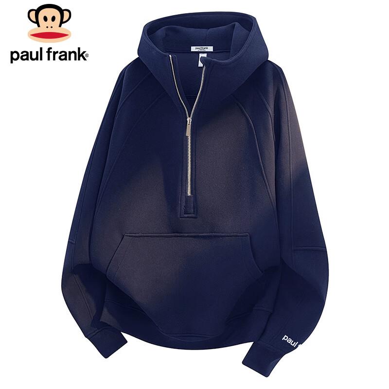 

Paul Frank Unisex American Style Half-Zip Hooded Sweatshirt