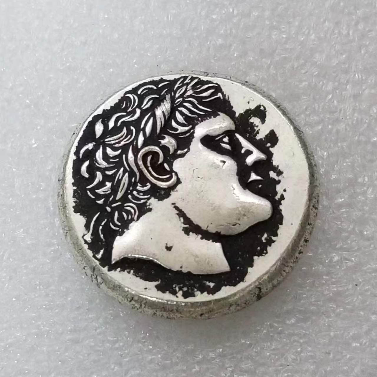 Antique Greek Coin Copper-Plated Silver Round #7002