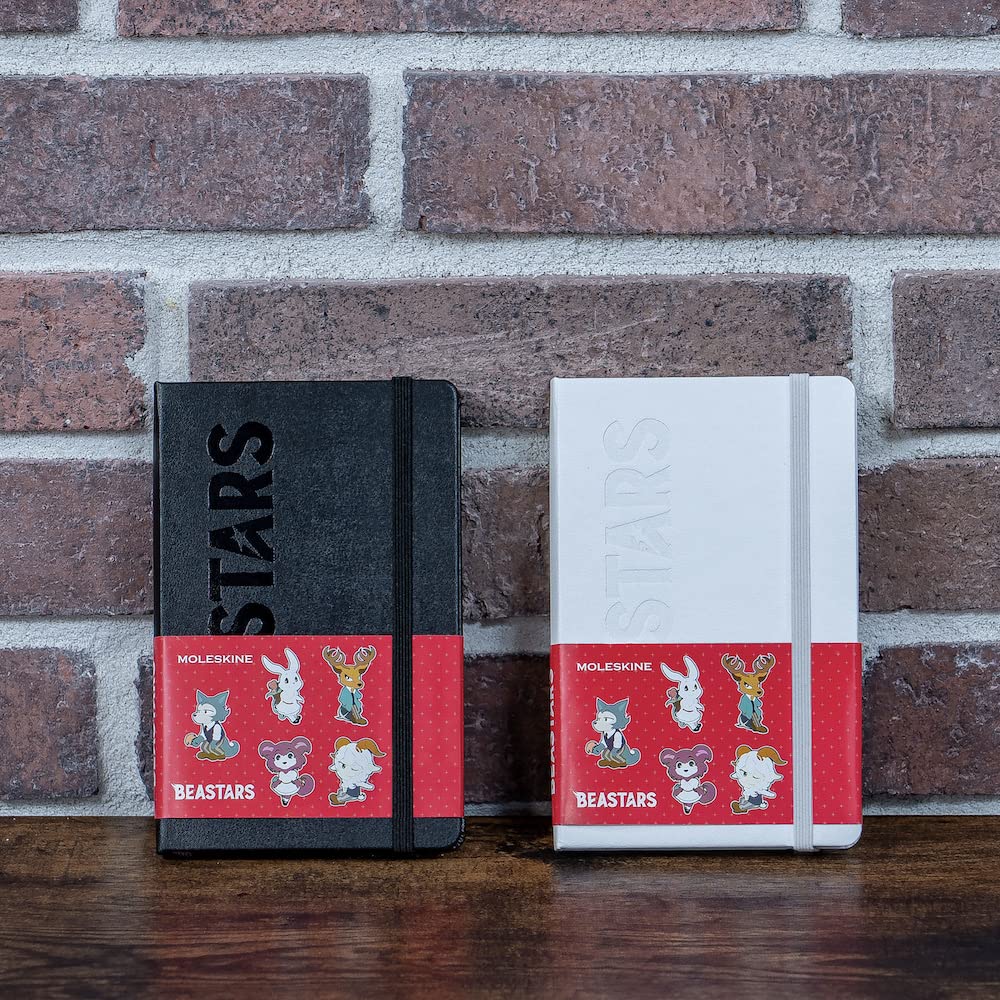 Moleskine Zákaznická edice pro Beastars/Kapesní velikost (Černá)