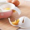 Egg Yolk Separator BPA-Free Plastic Egg White Filter with Ergonomic Handle Easy Clean Baking Gadget for Cakes Muffins Meringues Custards
