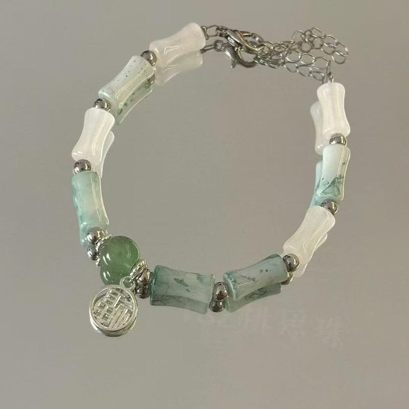 New Chinese-style Derivative Bracelet, Niche Impression High-value Design Student Couple Two Girlfriend Bracelet