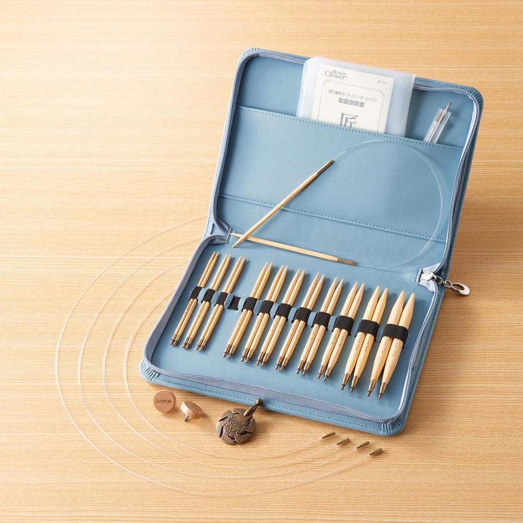 Clover Circular Needle Set "Takumi" (Combo Long) 45-151