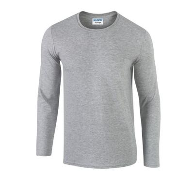 Unisex Adult Softstyle Polycotton Long-Sleeved T-Shirt