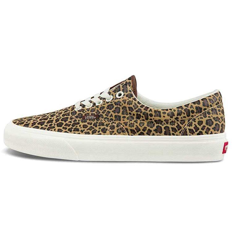 Vans Era Low Top Retro Skate Shoes Unisex Brown Leopard Print VN0A5EFN5DQ