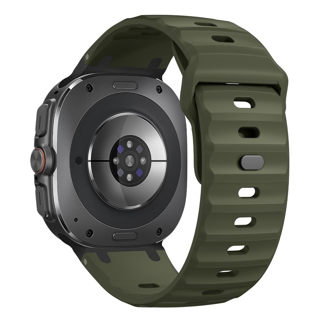 Sport Silicone Band For Samsung Galaxy Watch Ultra Strap 47mm Accessories metal belt Bracelet correa Galaxy Watch 7 Ultra 47 mm