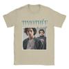 Unisex TShirts Timothee Chalamet Vintage Pure Cotton Tee Shirt Short Sleeve T Shirts Round Neck Clothing Unique