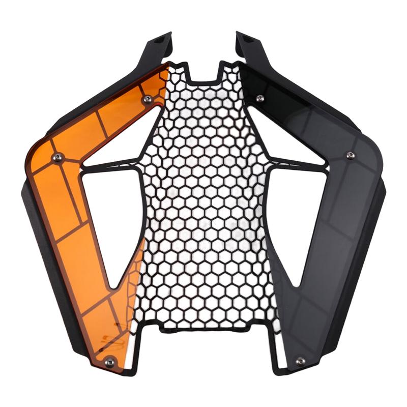 Motorcycle Headlight Guard Headlight Guard For 1390 Super Duke Headlight Protector Grille Motorcycle Accessories Black+Orange