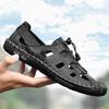 38-48 Summer Men's Plus Size Lightweight and Fashionable Casual Leather Sandals Breathable Beach Shoes
