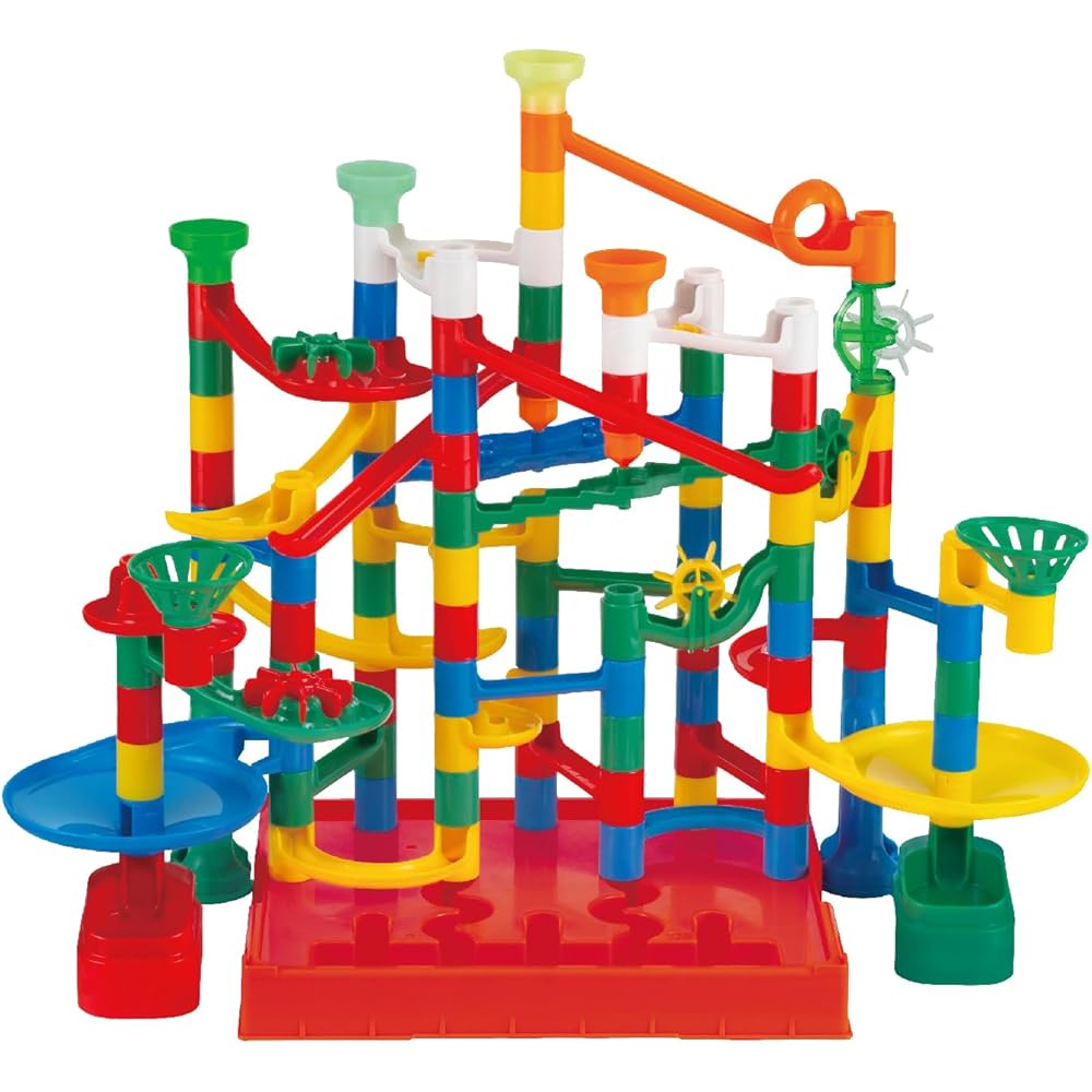 Kumon Publishing New Kumon Slope Set with 100 Balls Educational Toy for Creativity and Logical Thinking Ages 3+
