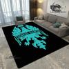 3D Bicycle brand logo printed carpet fashion home decoration non-slip carpet photography propsmal area rug birthday gift