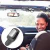 2 Packs Car Glasses Holder Universal Car Visor Sunglasses Holder Clip Leather Glasses Hanger and Tic