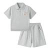 PawinPaw Boys' Cartoon Bear Moisture-Wicking Quick-Dry Summer Set