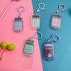 Mini Transparent Flip Cover Calculator Convenient Portable Calculator For Primary School Students Exam Keychain 1Pc