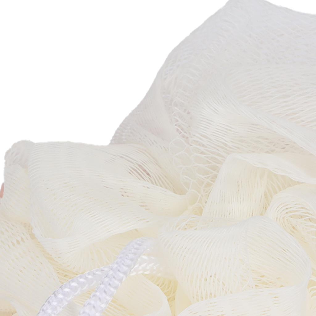 Bath Ball Splicing Simple and Elegant Two Color Delicate Foaming Net Mesh Shower Loofah Bath Ball