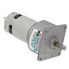 Hilitand DC12V24V 35W Mini DC Gear Motor, Metal, Adjustable Speed, High Torque, CWCCW, XD-60GA775 (24V, 300 rpm)