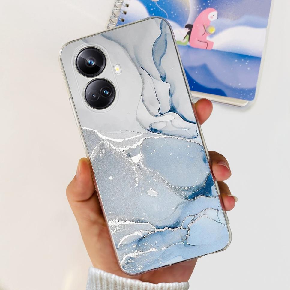 For Realme 10 Pro+ 6.7" RMX3687 Case Cute Cartoon Astronaut Cat Soft Silicon TPU Cover For Realme 10 Pro Plus Bumper Phone Case