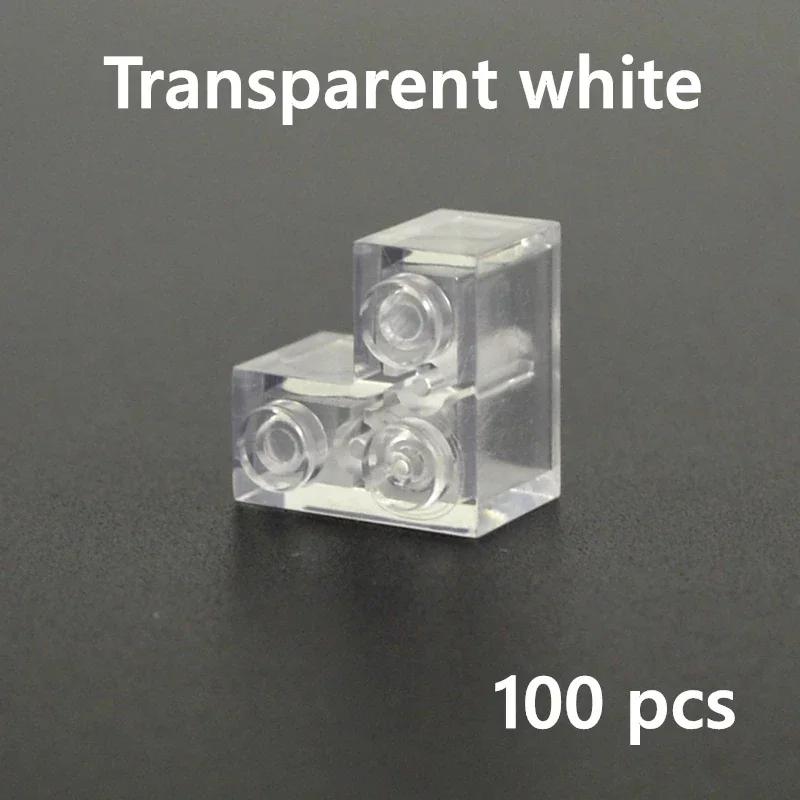 MOC Transparent Bulk Bricks 1x1 2x4 1x4 Clear Building Block Wall Panels and Baseplates