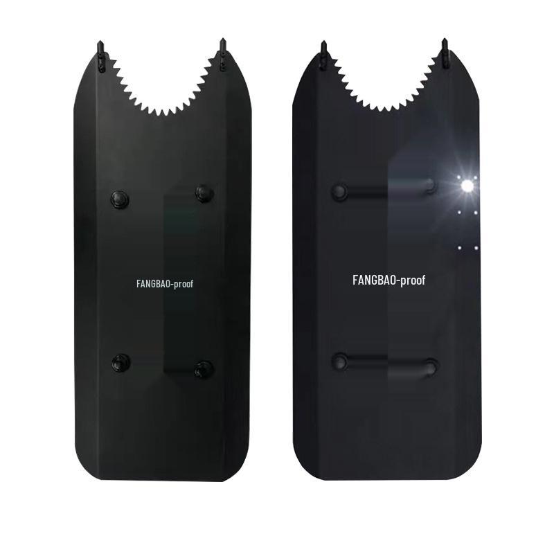 Compact Aluminum Alloy Anti-Riot Shield for School Security