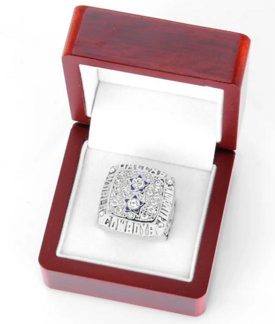 1977 Dallas Cowboys Super Bowl Champion Ring, NFL Replica, In Stock Size 13