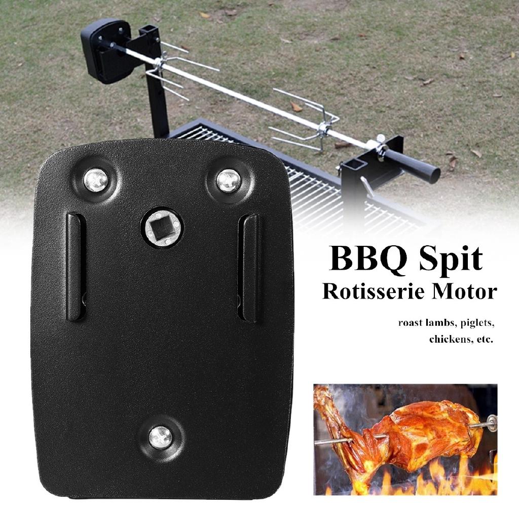 Grill BBQ Drehspieß Batteriebetrieben Bratenmotor Outdoor Picknick SP-M3DC Geeignet Kochen Lämmer Spanferkel Hähnchen 3V