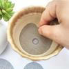 50pcs Round Mesh Drainage Screens for Flower Pots, Prevent Soil Loss, Ideal for Bonsai Gardening, Gasket, Plant Drainage Screens