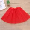 Women Elastic Party Pleated Dance Lolita Petticoat Ballet Skirts Tutus Skirt Puffy Skirts