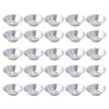 25pcs Aluminum Mini Cupcake Molds Nonstick Muffin Cookie Mold  Bakery Pastry Shop Cafe