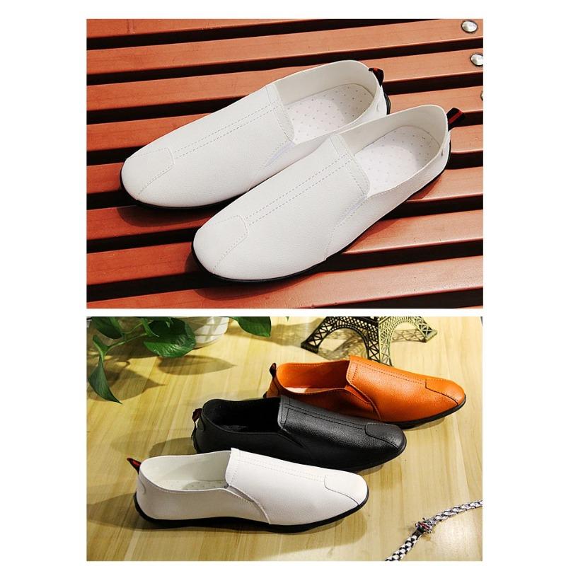 Men's Casual Footwear Low Cut Soft Soled Non Slip Shoes Trendy Versatile Comfort Shoes Fashion Lightweight Flat