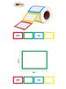 Removable Self-Adhesive Colored Label Paper for Handwritten Notes, Sealing, and Decoration