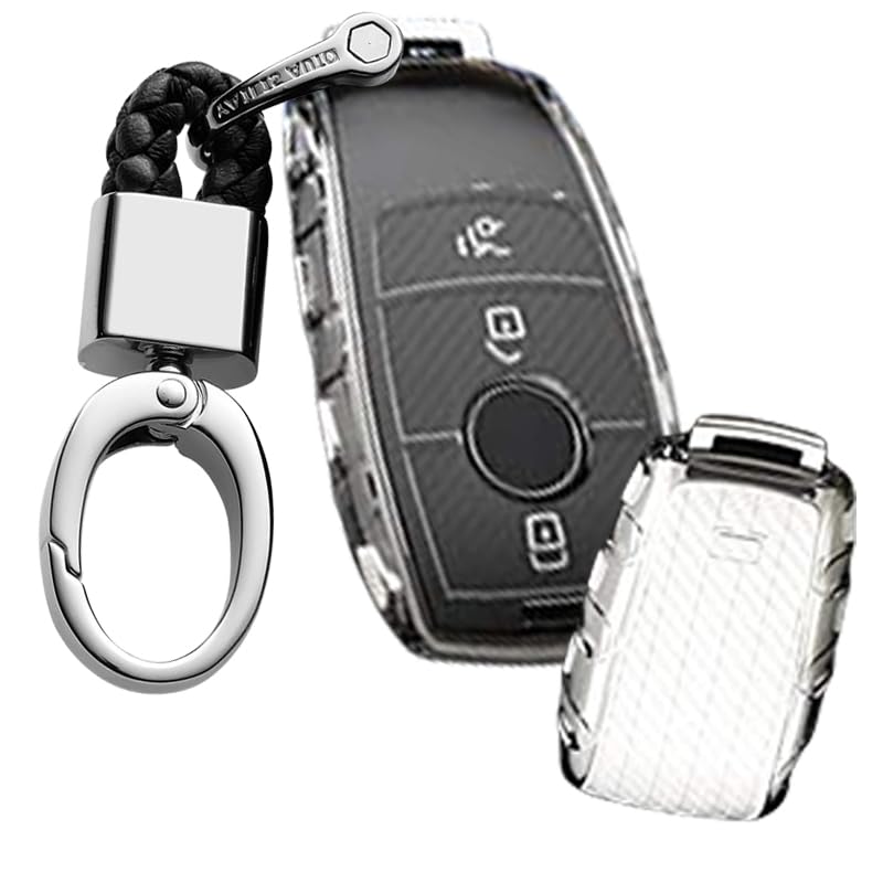 ONTTO Mercedes Benz Smart Key Case Key Cover Stylish Texture