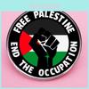 Palestinian Flag Pin Liberation Of Palestine Badge Metal Alloy Accessory