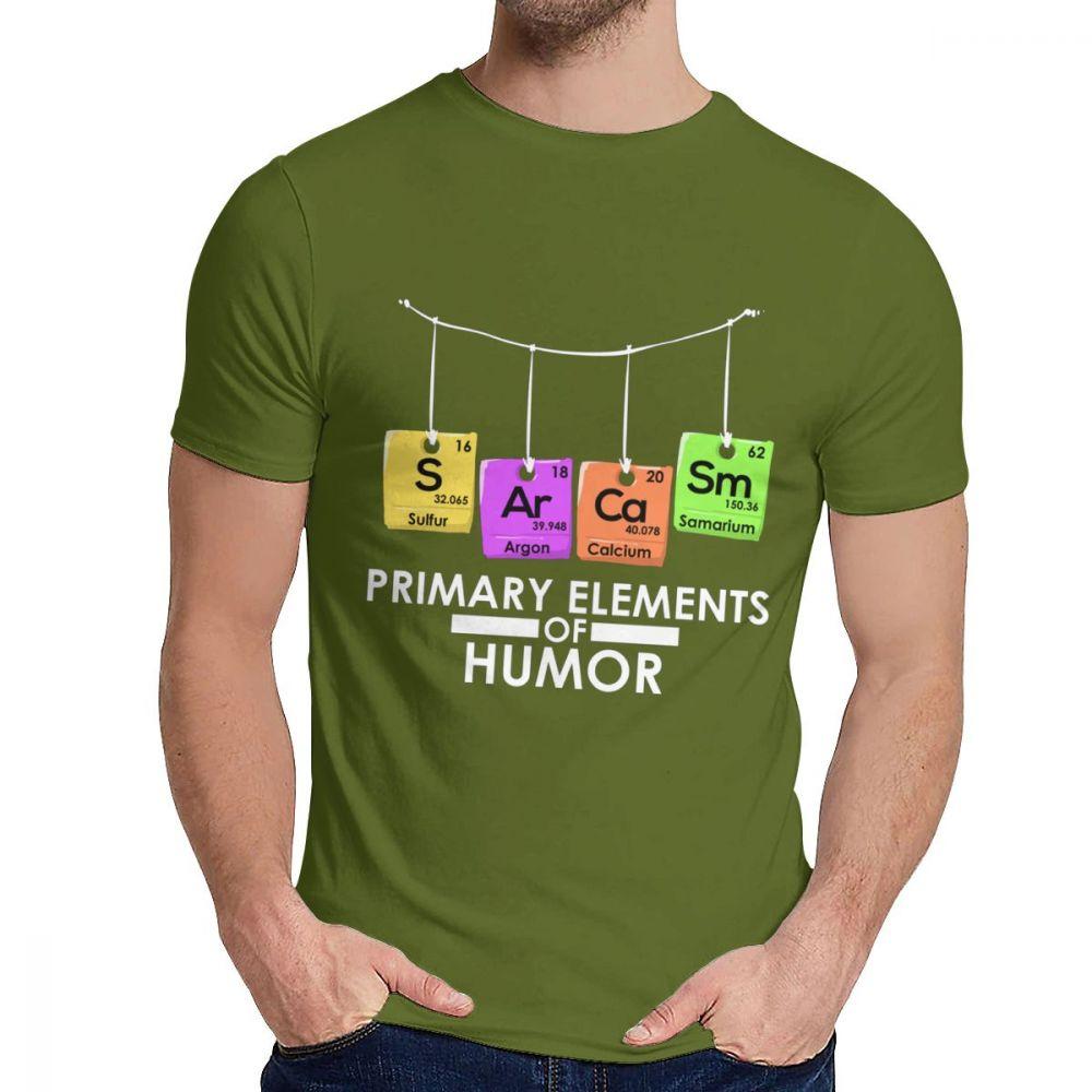 Summer Man Tee Shirt Periodic Table Of Humor Science S Ar Ca Sm Chemistry Primary Elements