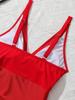 New European & American Mesh One-Piece Sexy Bikini Swimsuit TK242