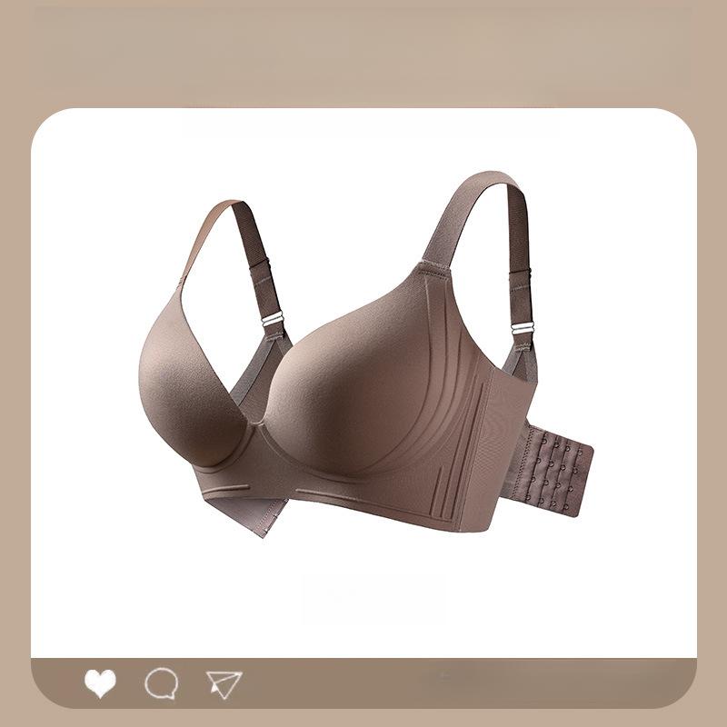 Plus-size Lingerie Women's Lift and Shrink Secondary Breasts Compact Bra Thin Bra Push Up Bra