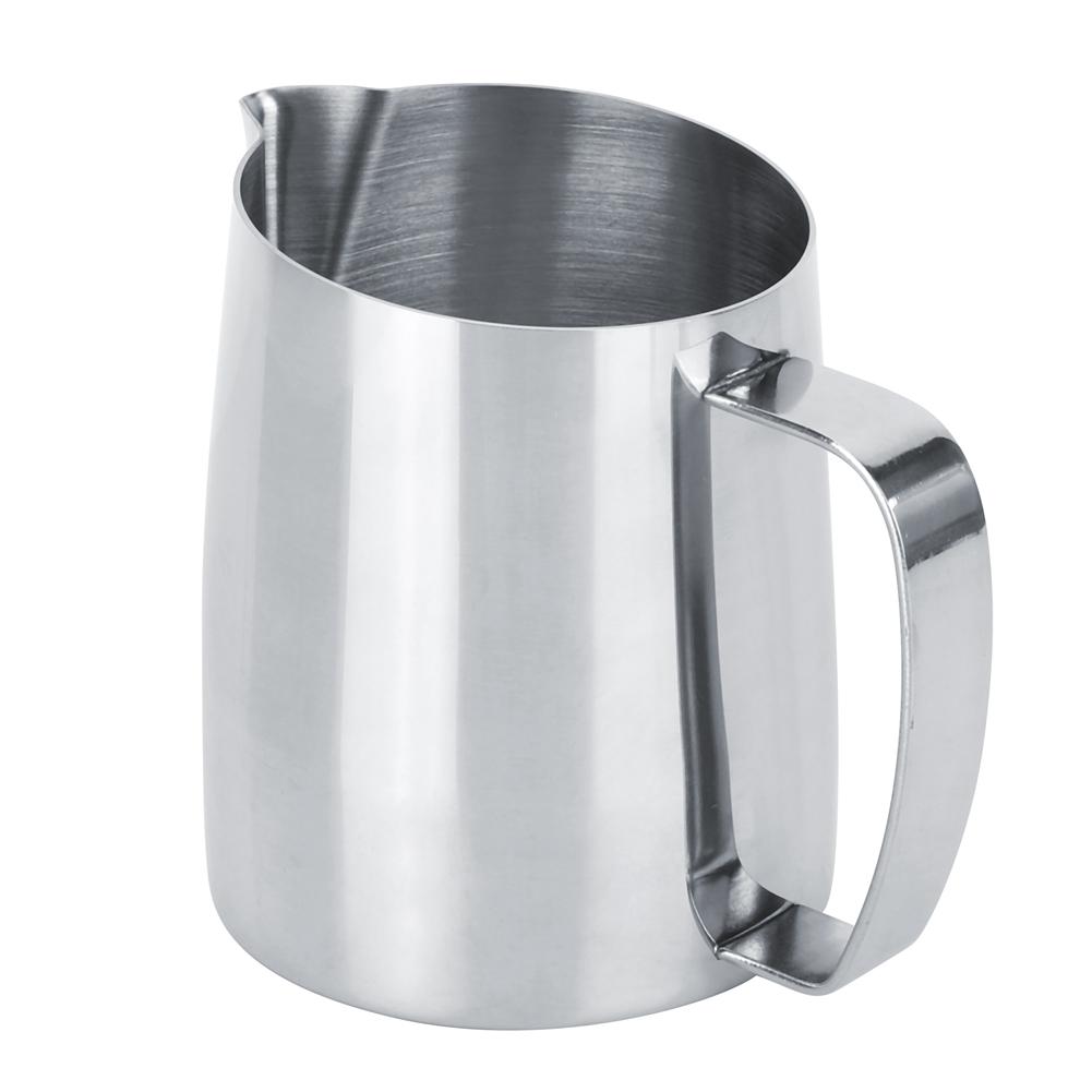 400ml Stainless Steel Foamer Cappuccino Milk Jug Milk Frothing Jug Latte Art for Home Coffee