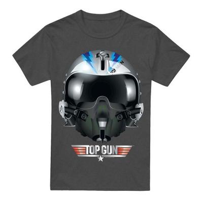 Top Gun Unisex Erwachsenen Iceman Helm T-Shirt