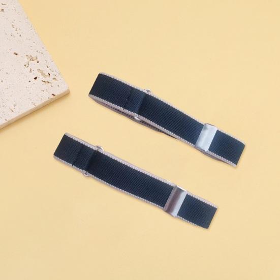 1 pár unisexový pásek na ruku Nastavitelná šířka 2 cm Pevný kontrastní pásek na nohy Elastická košile Držák rukávu Manžety na paži Pásky na párty Denní oblečení Příslušenství