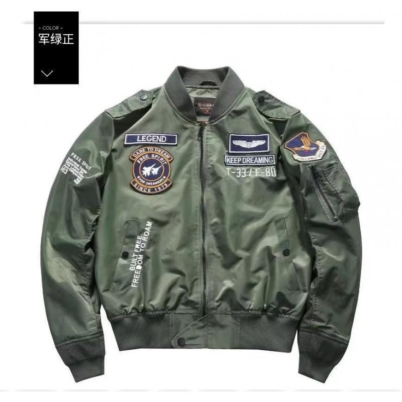 Pilot Tough Guy Coat Men s Loose Large-size Clothes Fashion Brand Work Baseball Collar Functional Jacket M