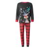 2023 Autumn Family Plaid Christmas Pajama Set - Cozy Cotton Parent-Child Outfits for Three or Four